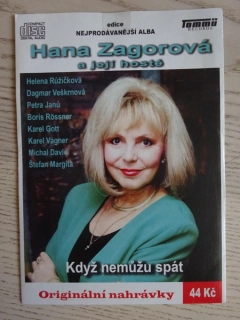 HANA ZAGOROVÁ A JEJÍ HOSTÉ, CD HUDBA