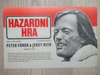 HAZARDNÍ HRA, FILMOVÝ LETÁK