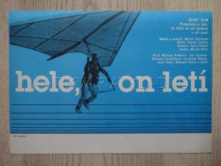 HELE, ON LETÍ, FILMOVÝ LETÁK