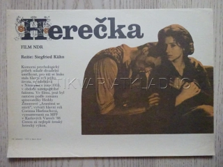 HEREČKA, FILMOVÝ LETÁK