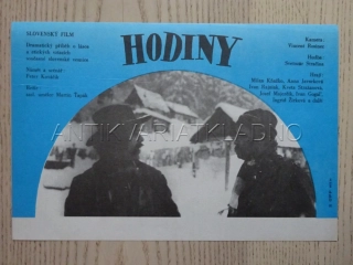HODINY, FILMOVÝ LETÁK