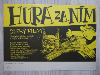 HURÁ ZA NÍM, FILMOVÝ LETÁK