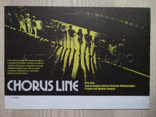 CHORUS LINE, FILMOVÝ LETÁK