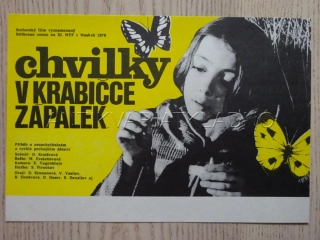 CHVILKY V KRABIČCE ZÁPALEK, FILMOVÝ LETÁK