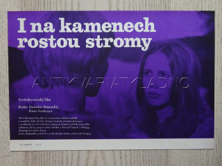 I NA KAMENECH ROSTOU STROMY, FILMOVÝ LETÁK