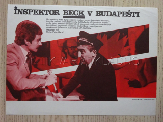 INSPEKTOR BECK V BUDAPEŠTI, FILMOVÝ LETÁK