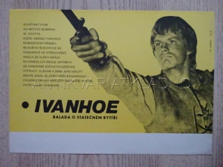 IVANHOE, FILMOVÝ LETÁK