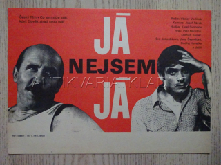 JÁ NEJSEM JÁ, FILMOVÝ LETÁK