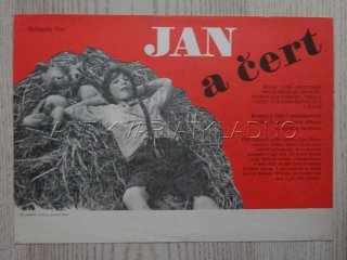 JAN A ČERT, FILMOVÝ LETÁK
