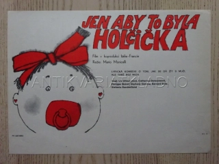 JEN ABY TO BYLA HOLČIČKA, FILMOVÝ LETÁK