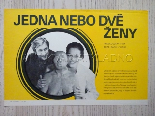 JEDNA NEBO DVĚ ŽENY, FILMOVÝ LETÁK