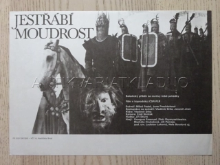 JESTŘÁBÍ MOUDROST, FILMOVÝ LETÁK