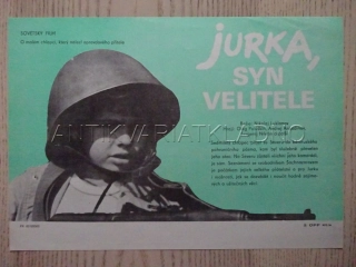 JURKA, SYN VELITELE, FILMOVÝ LETÁK