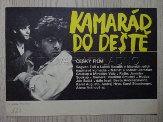 KAMARÁD DO DEŠTĚ, FILMOVÝ LETÁK