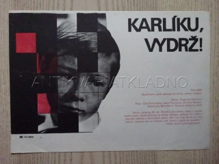 KARLÍKU, VYDRŽ!, FILMOVÝ LETÁK