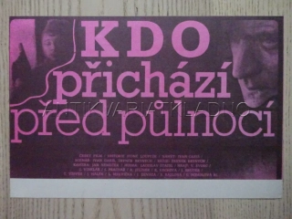 KDO PŘICHÁZÍ PŘED PŮLNOCÍ, FILMOVÝ LETÁK