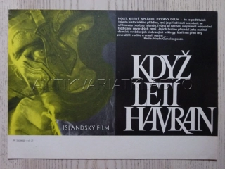 KDYŽ LETÍ HAVRAN, FILMOVÝ LETÁK
