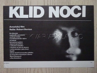 KLID NOCI, FILMOVÝ LETÁK