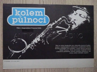 KOLEM PŮLNOCI, FILMOVÝ LETÁK