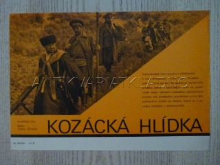 KOZÁCKÁ HLÍDKA, FILMOVÝ LETÁK
