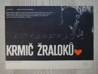 KRMIČ ŽRALOKŮ, FILMOVÝ LETÁK