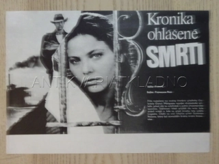 KRONIKA OHLÁŠENÉ SMRTI, FILMOVÝ LETÁK