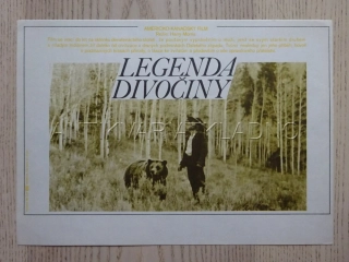 LEGENDA DIVOČINY, FILMOVÝ LETÁK