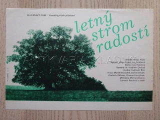 LETNÍ STROM RADOSTÍ, FILMOVÝ LETÁK