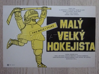 MALÝ VELKÝ HOKEJISTA, FILMOVÝ LETÁK