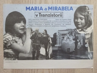 MARIA A MIRABELA V TRANZISTORII, FILMOVÝ LETÁK