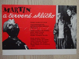 MARTIN A ČERVENÉ SKLÍČKO, FILMOVÝ LETÁK