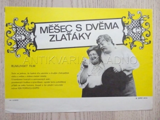 MĚŠEC S DVĚMA ZLAŤÁKY, FILMOVÝ LETÁK