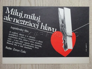 MILUJ, MILUJ, ALE NEZTRÁCEJ HLAVU, FILMOVÝ LETÁK