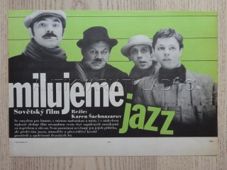 MILUJEME JAZZ, FILMOVÝ LETÁK