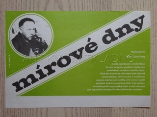 MÍROVÉ DNY, FILMOVÝ LETÁK
