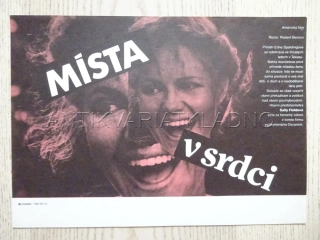 MÍSTA V SRDCI, FILMOVÝ LETÁK