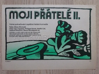 MOJI PŘÁTELÉ II., FILMOVÝ LETÁK