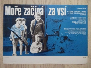 MOŘE ZAČÍNÁ ZA VSÍ, FILMOVÝ LETÁK