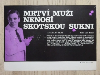 MRTVÍ MUŽI NENOSÍ SKOTSKOU SUKNI, FILMOVÝ LETÁK