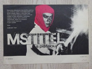 MSTITEL S PÍŠŤALOU, FILMOVÝ LETÁK