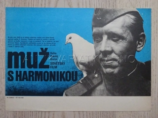 MUŽ S HARMONIKOU, FILMOVÝ LETÁK