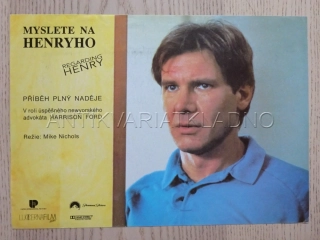 MYSLETE NA HENRYHO, FILMOVÝ LETÁK
