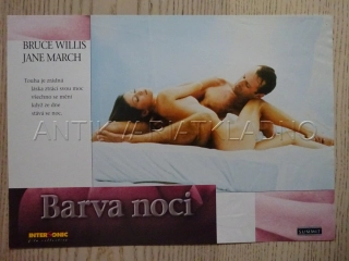 BARVA NOCI,BRUCE WILLIS ,  FOTOSKA FILM USA 4460
