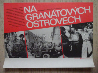 NA GRANÁTOVÝCH OSTROVECH, FILMOVÝ LETÁK