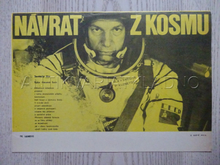 NÁVRAT Z KOSMU, FILMOVÝ LETÁK