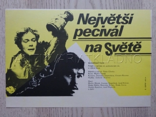 NEJVĚTŠÍ PECIVÁL NA SVĚTĚ, FILMOVÝ LETÁK