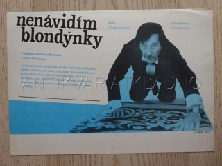NENÁVIDÍM BLONDÝNKY, FILMOVÝ LETÁK