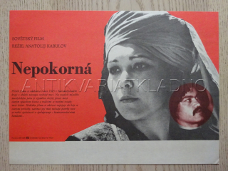 NEPOKORNÁ, FILMOVÝ LETÁK