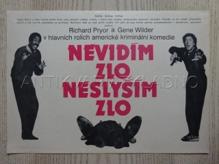 NEVIDÍM ZLO, NESLYŠÍM ZLO, FILMOVÝ LETÁK