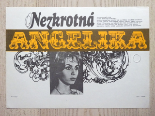 NEZKROTNÁ ANGELIKA, FILMOVÝ LETÁK